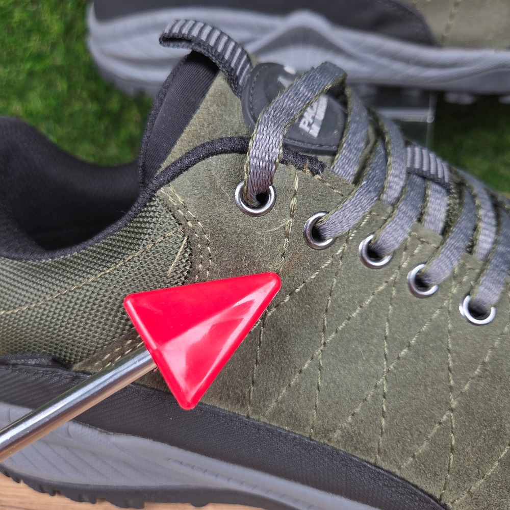 Pacific Mountain Mead Mens Hiking Shoes Green Waterproof Suede PM006301-060 11.5 - Picture 13 of 16